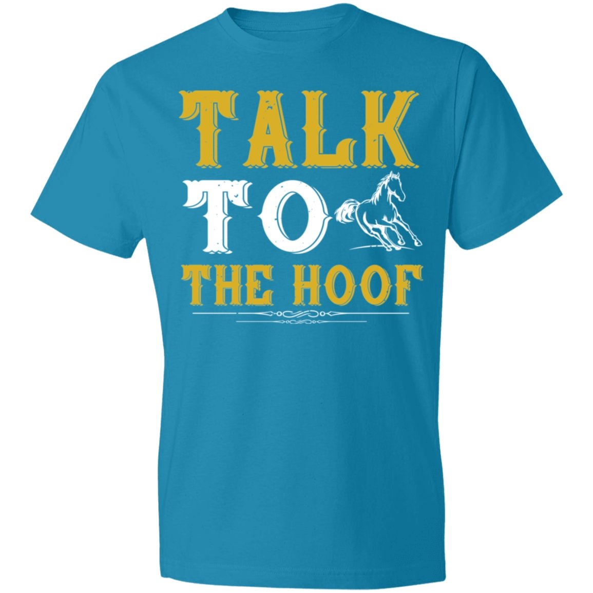 Horse Design Lightweight T-Shirt 4.5 oz - Alexecom.com