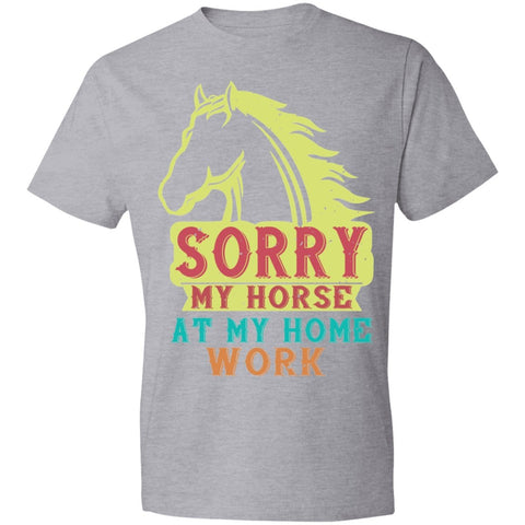 Image of Horse Design Lightweight T-Shirt 4.5 oz - Alexecom.com