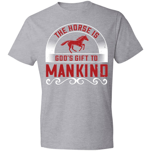 Image of Horse Design Lightweight T-Shirt 4.5 oz - Alexecom.com