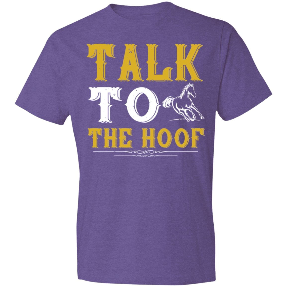 Horse Design Lightweight T-Shirt 4.5 oz - Alexecom.com