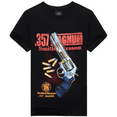 Image of Hot Sale Brand New Fashion Summer Men T-shirt 3d Print Nightmare Tiger Short-Sleeved Casual Tops Tees Men's Plus Size Shirts - Alexecom.com