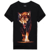 Hot Sale Brand New Fashion Summer Men T-shirt 3d Print Nightmare Tiger Short-Sleeved Casual Tops Tees Men's Plus Size Shirts - Alexecom.com