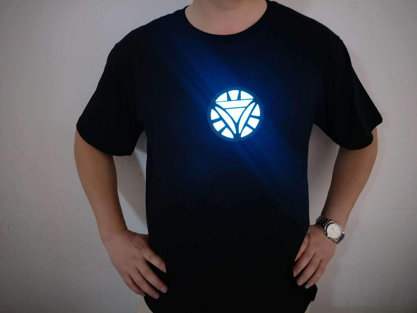 Illuminated Iron Man T-Shirt - Alexecom.com