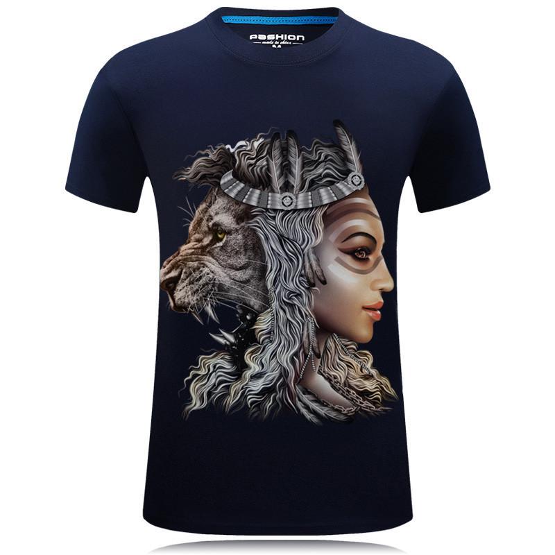 Men's short sleeved 3D T-shirts - Alexecom.com