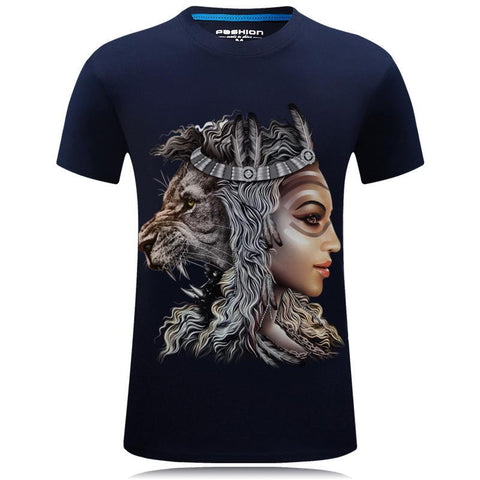 Image of Men's short sleeved 3D T-shirts - Alexecom.com