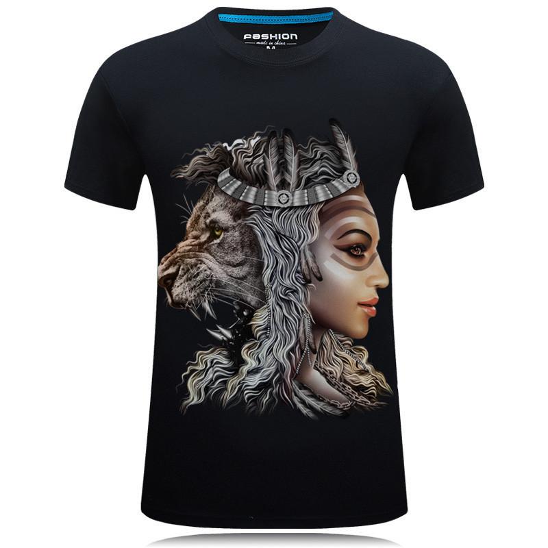 Men's short sleeved 3D T-shirts - Alexecom.com