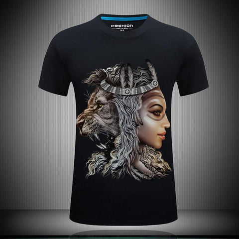 Image of Men's short sleeved 3D T-shirts - Alexecom.com