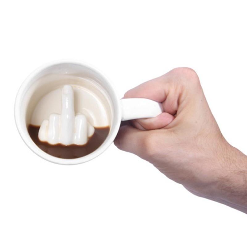 Middle Finger Surprise Mug - Alexecom.com