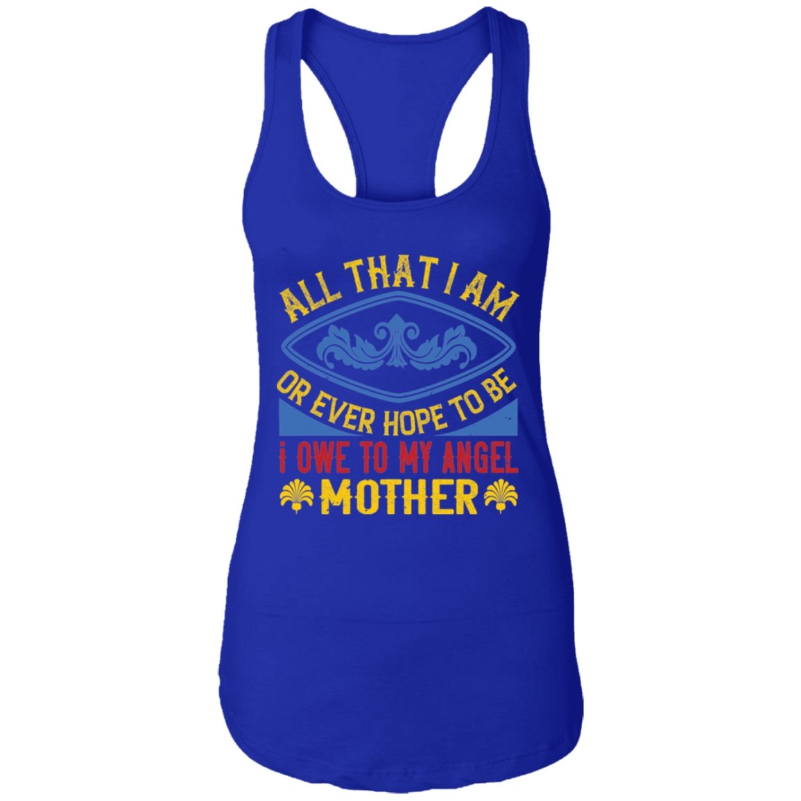 Mom Design Ladies Ideal Racer back Tank Top - Alexecom.com