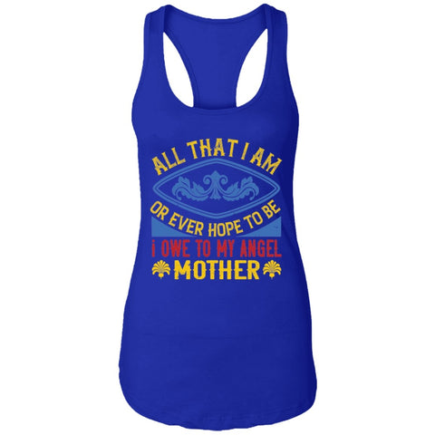 Image of Mom Design Ladies Ideal Racer back Tank Top - Alexecom.com