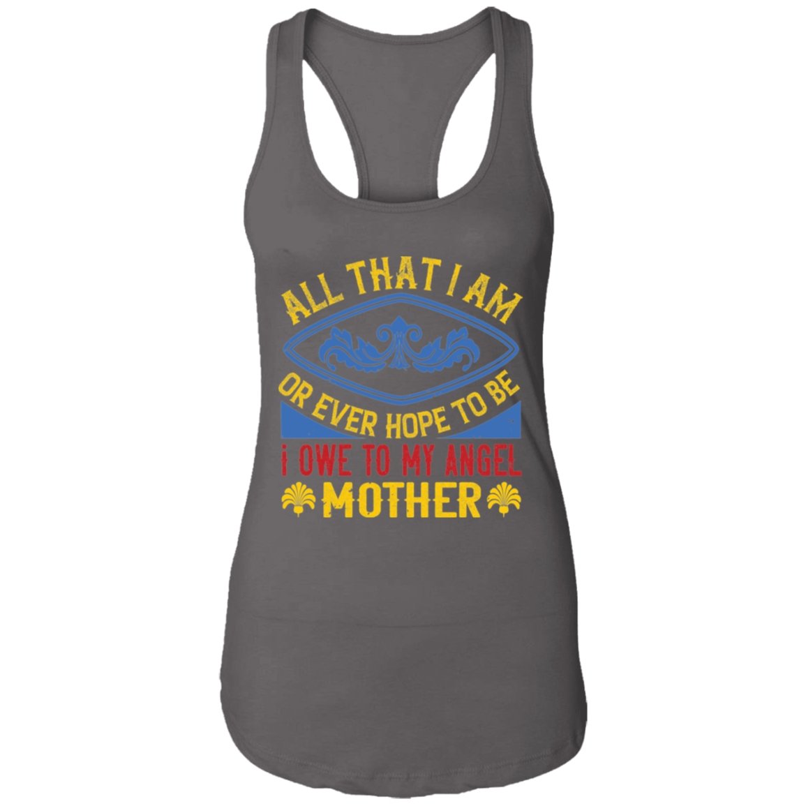 Mom Design Ladies Ideal Racer back Tank Top - Alexecom.com