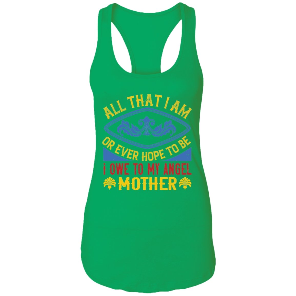 Mom Design Ladies Ideal Racer back Tank Top - Alexecom.com