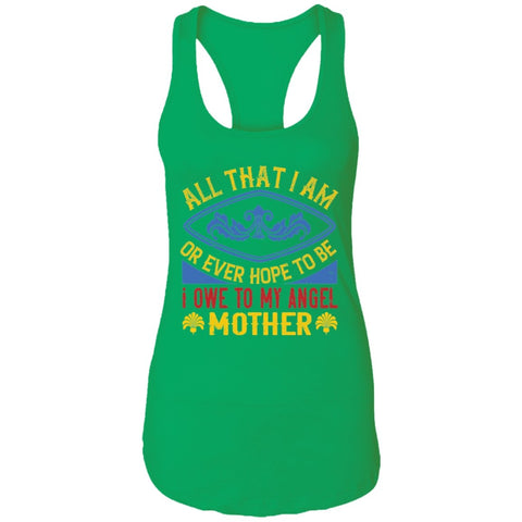 Image of Mom Design Ladies Ideal Racer back Tank Top - Alexecom.com