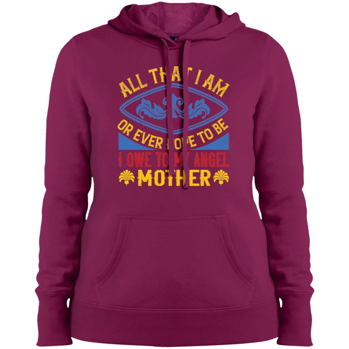 Mom Design Ladies' Pullover Hooded Sweatshirt - Alexecom.com