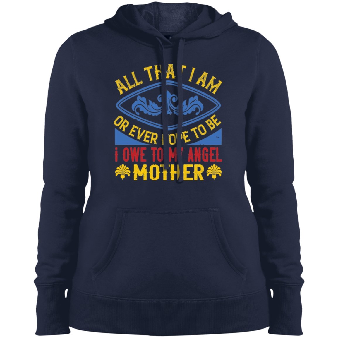 Mom Design Ladies' Pullover Hooded Sweatshirt - Alexecom.com