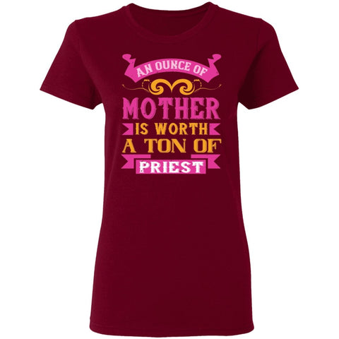 Image of Mom Design Ladies' T-Shirt - Alexecom.com