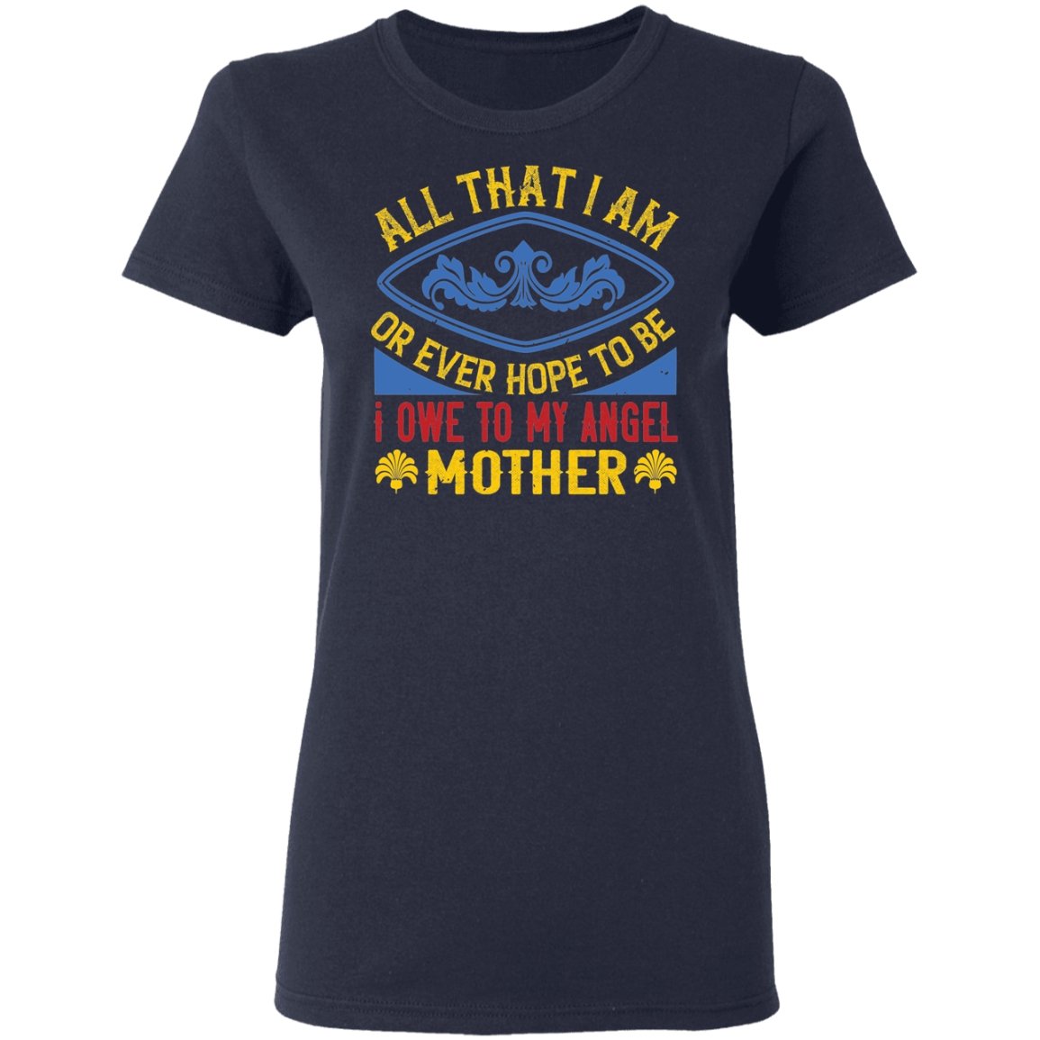 Mom Design Ladies' T-Shirt - Alexecom.com