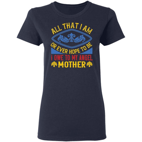 Image of Mom Design Ladies' T-Shirt - Alexecom.com
