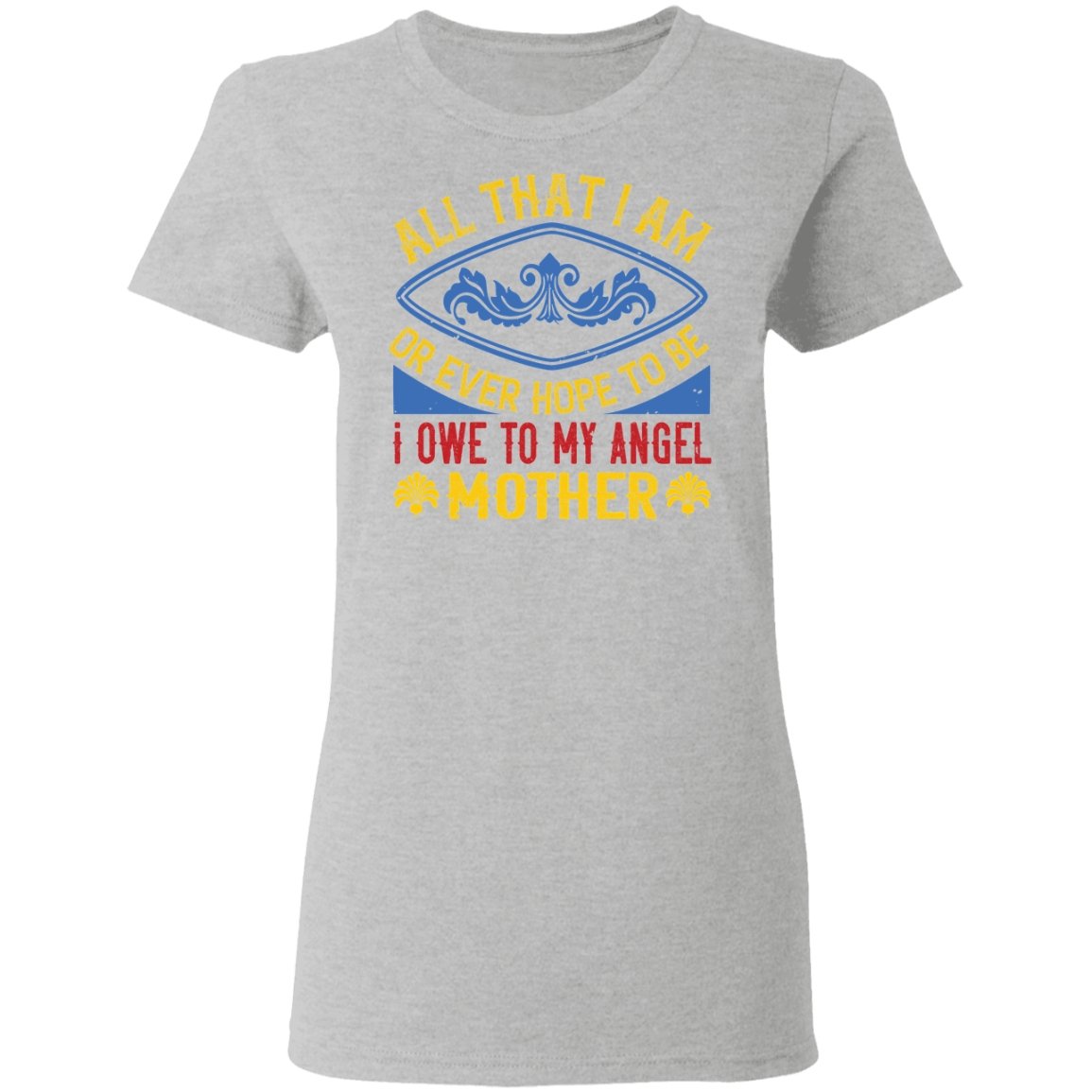 Mom Design Ladies' T-Shirt - Alexecom.com