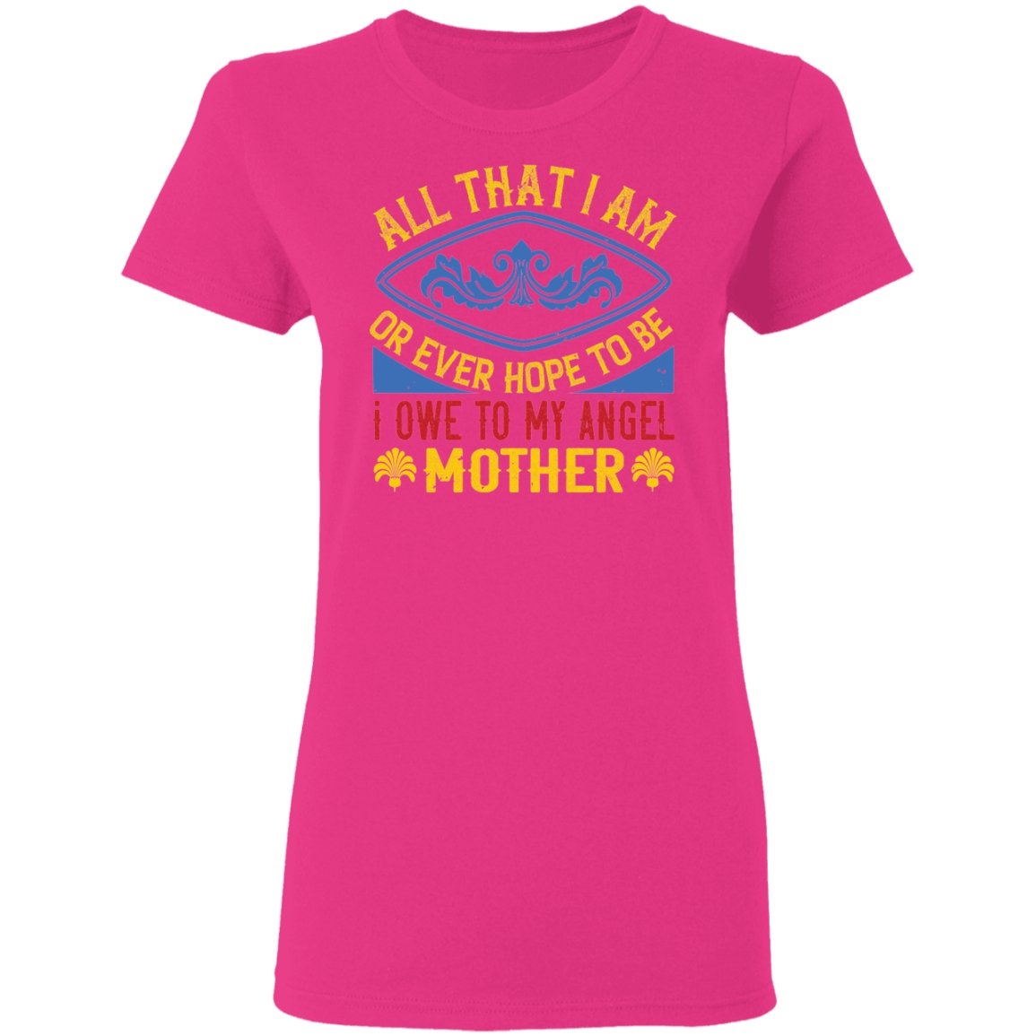 Mom Design Ladies' T-Shirt - Alexecom.com