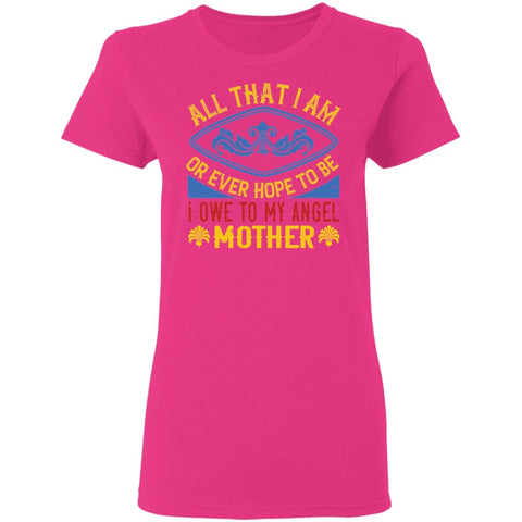 Image of Mom Design Ladies' T-Shirt - Alexecom.com