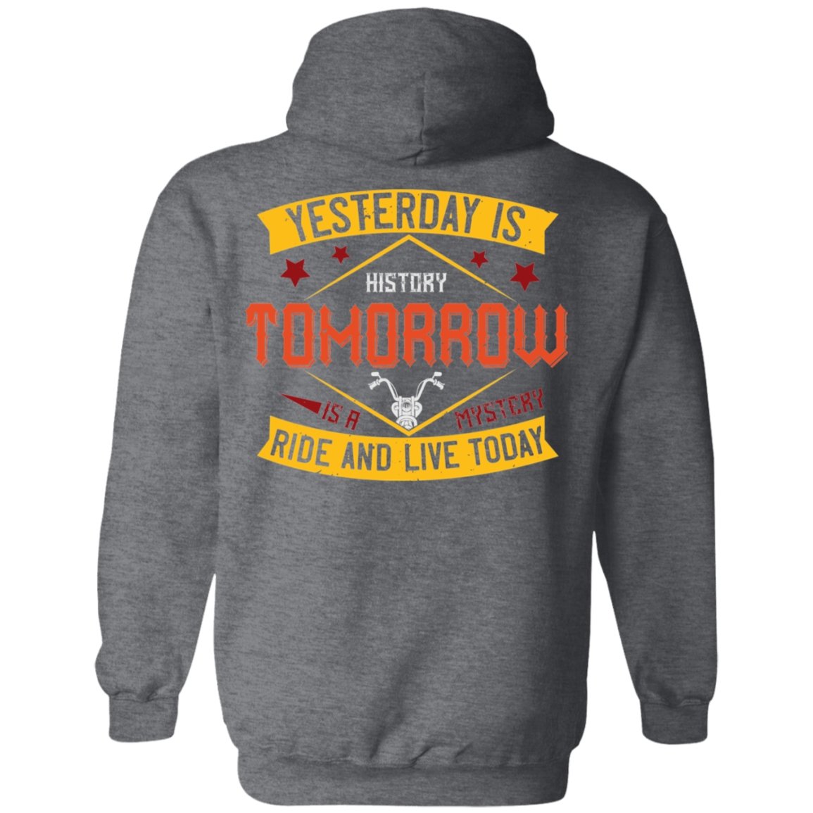 Motorcycle Design Pullover Hoodie - Alexecom.com