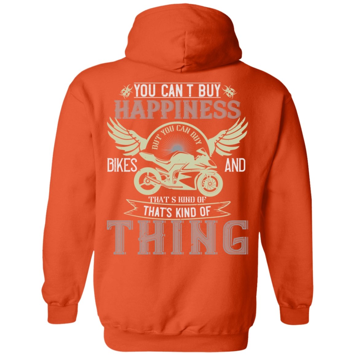 Motorcycle Design Pullover Hoodie - Alexecom.com
