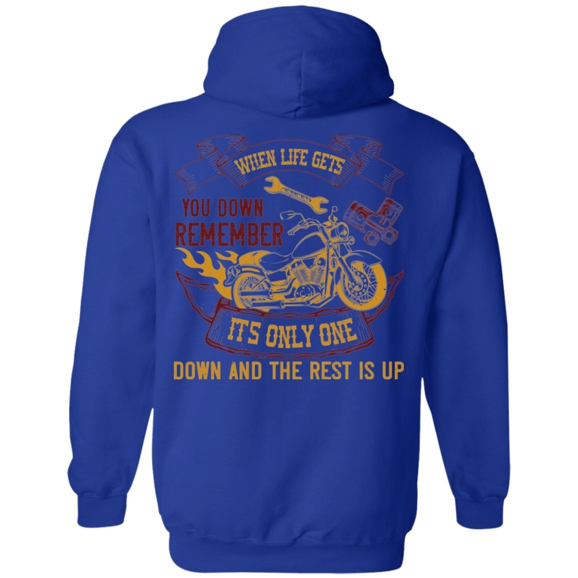 Motorcycle Design Pullover Hoodie - Alexecom.com