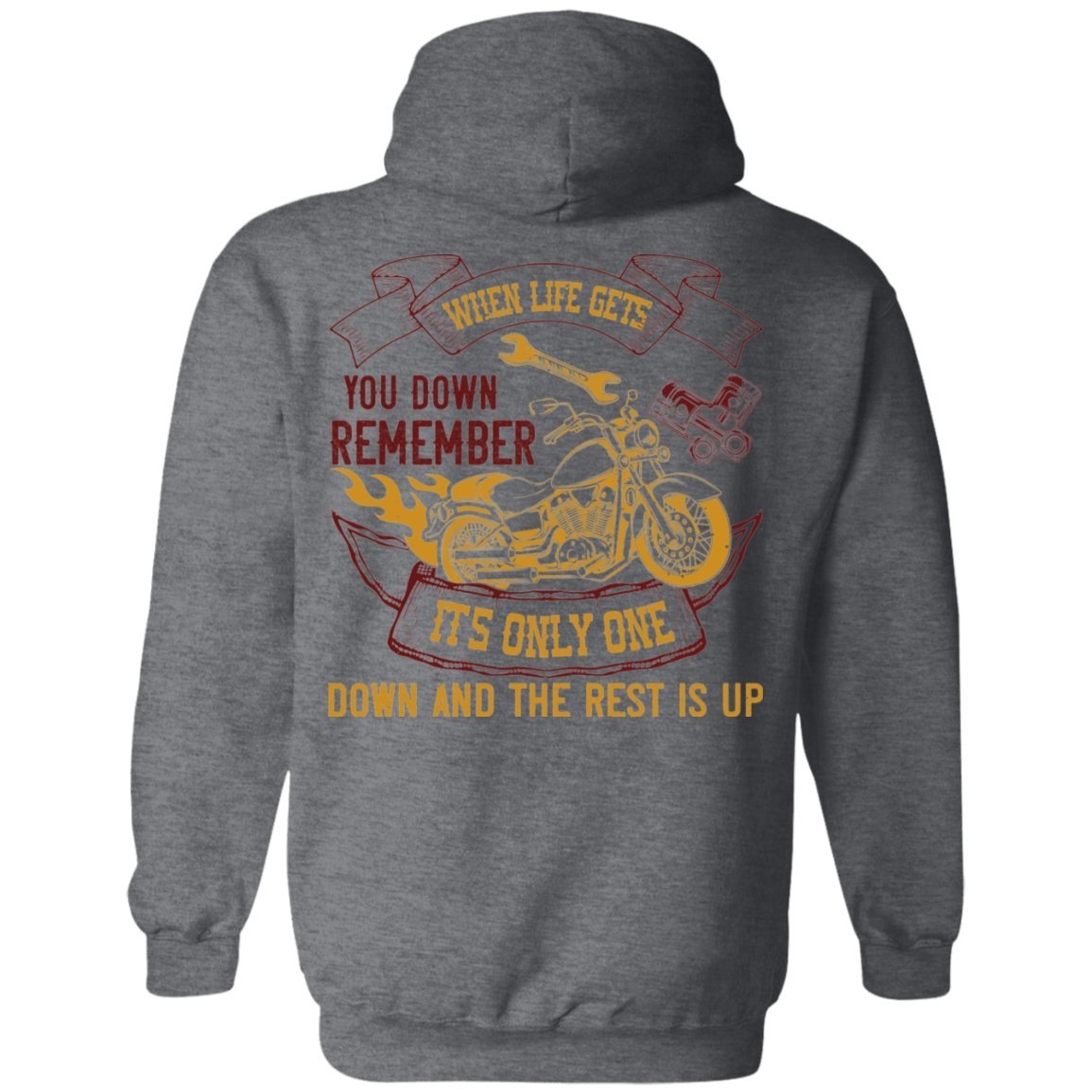 Motorcycle Design Pullover Hoodie - Alexecom.com