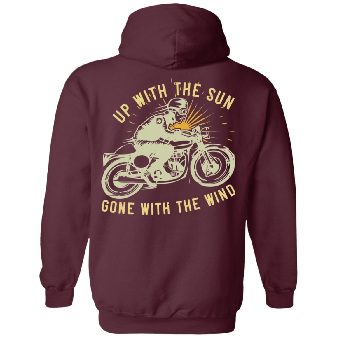 Motorcycle Design Pullover Hoodie - Alexecom.com