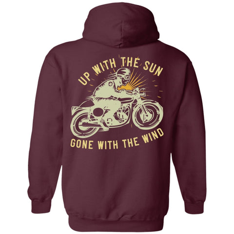 Image of Motorcycle Design Pullover Hoodie - Alexecom.com