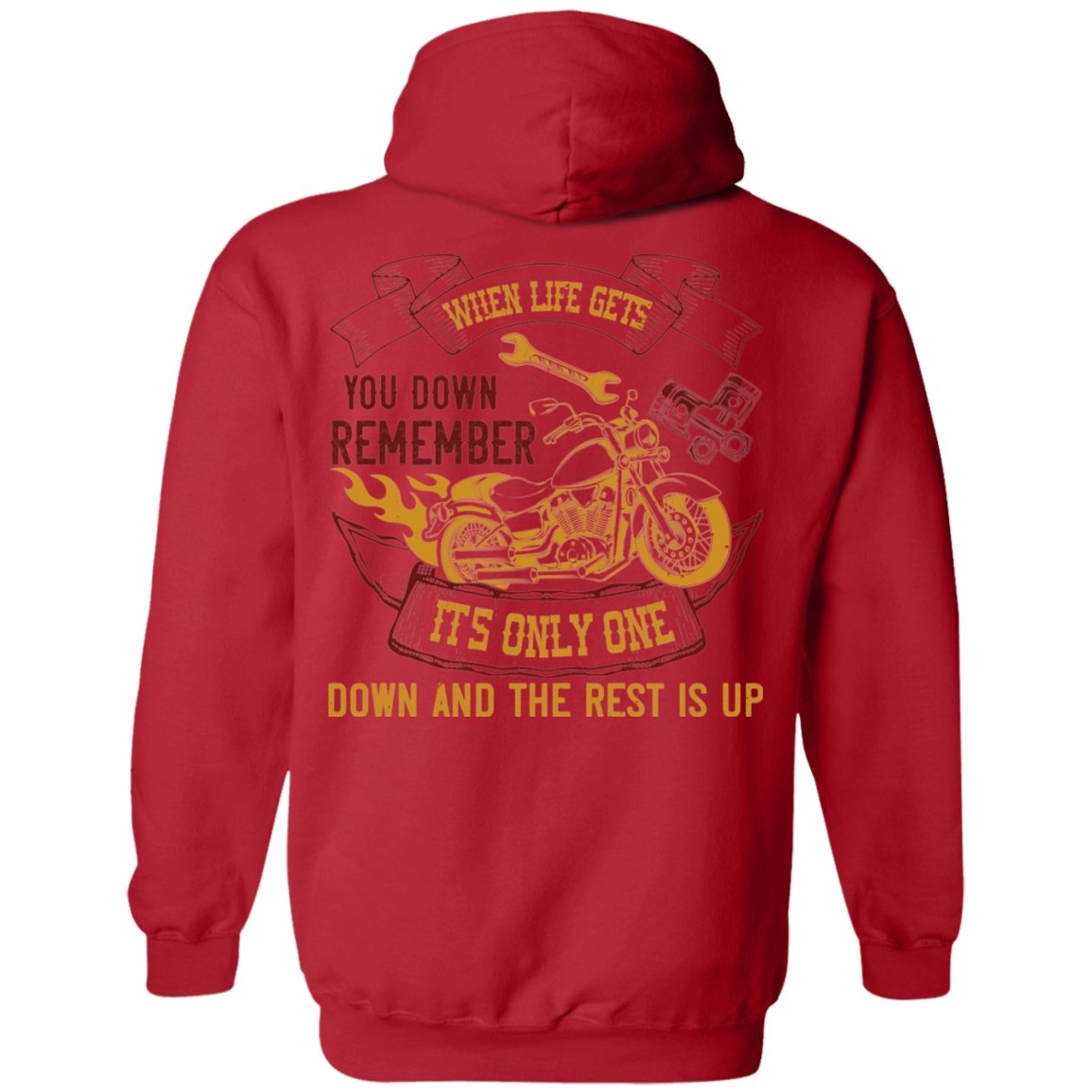 Motorcycle Design Pullover Hoodie - Alexecom.com