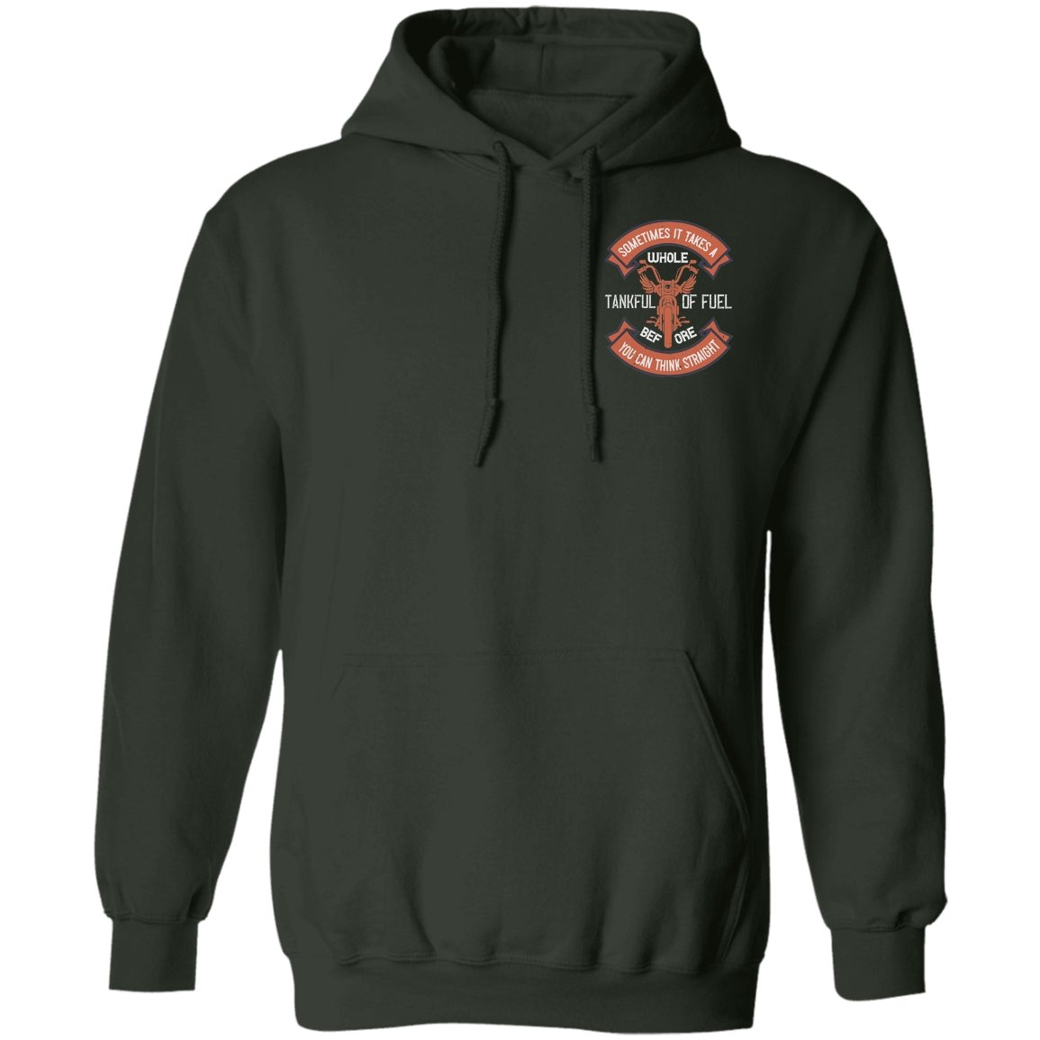 Motorcycle Design Pullover Hoodie - Alexecom.com