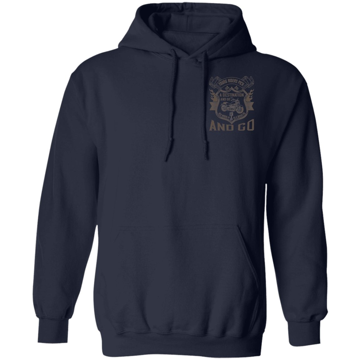 Motorcycle Design Pullover Hoodie - Alexecom.com