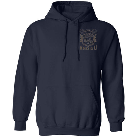 Image of Motorcycle Design Pullover Hoodie - Alexecom.com
