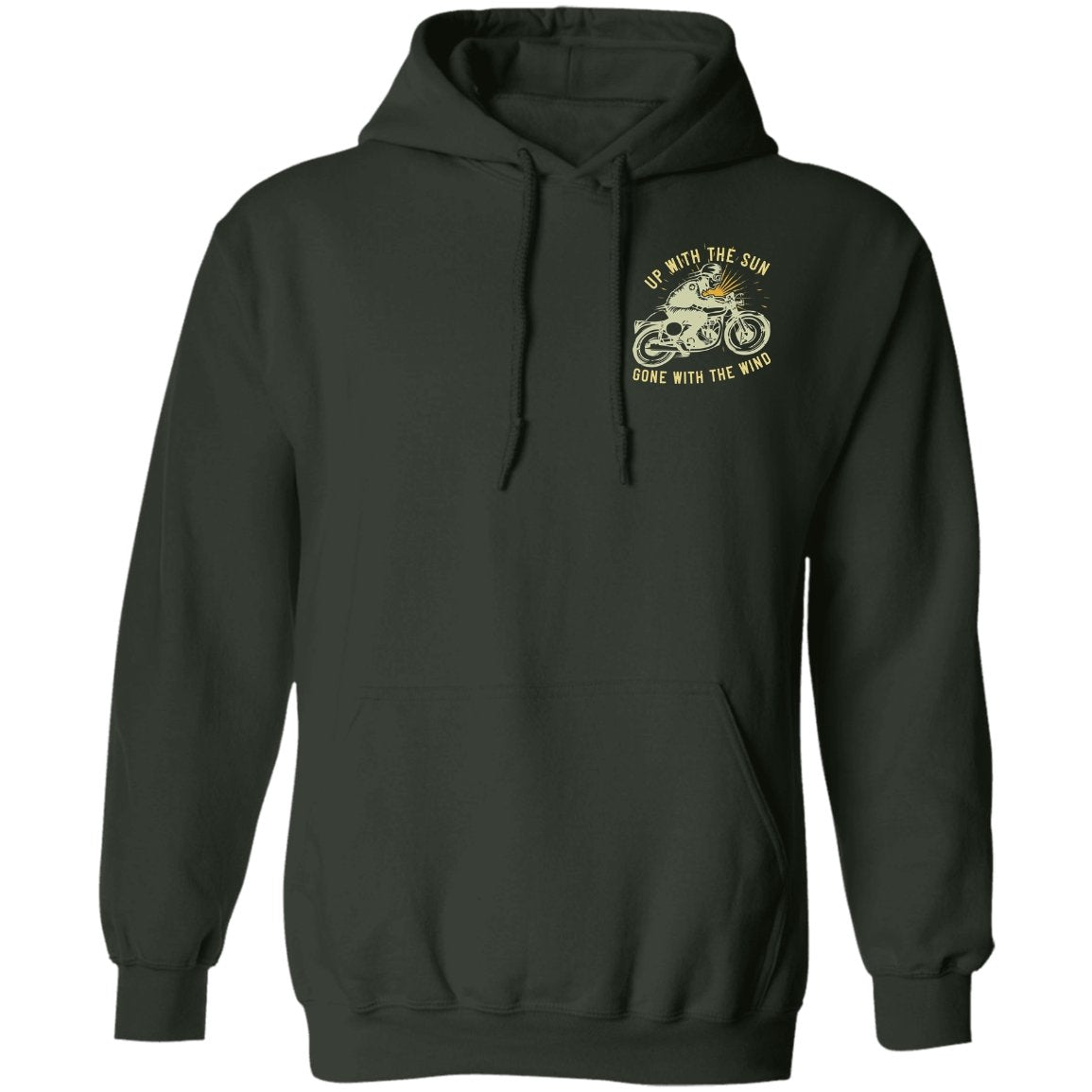 Motorcycle Design Pullover Hoodie - Alexecom.com