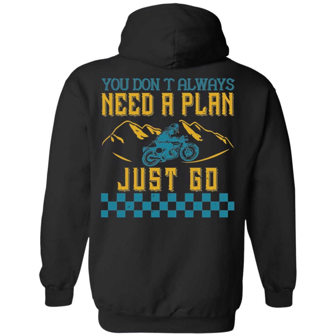 Motorcycle Design Pullover Hoodie - Alexecom.com