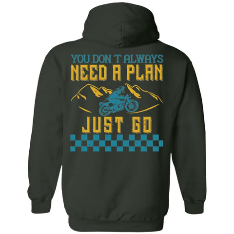 Image of Motorcycle Design Pullover Hoodie - Alexecom.com