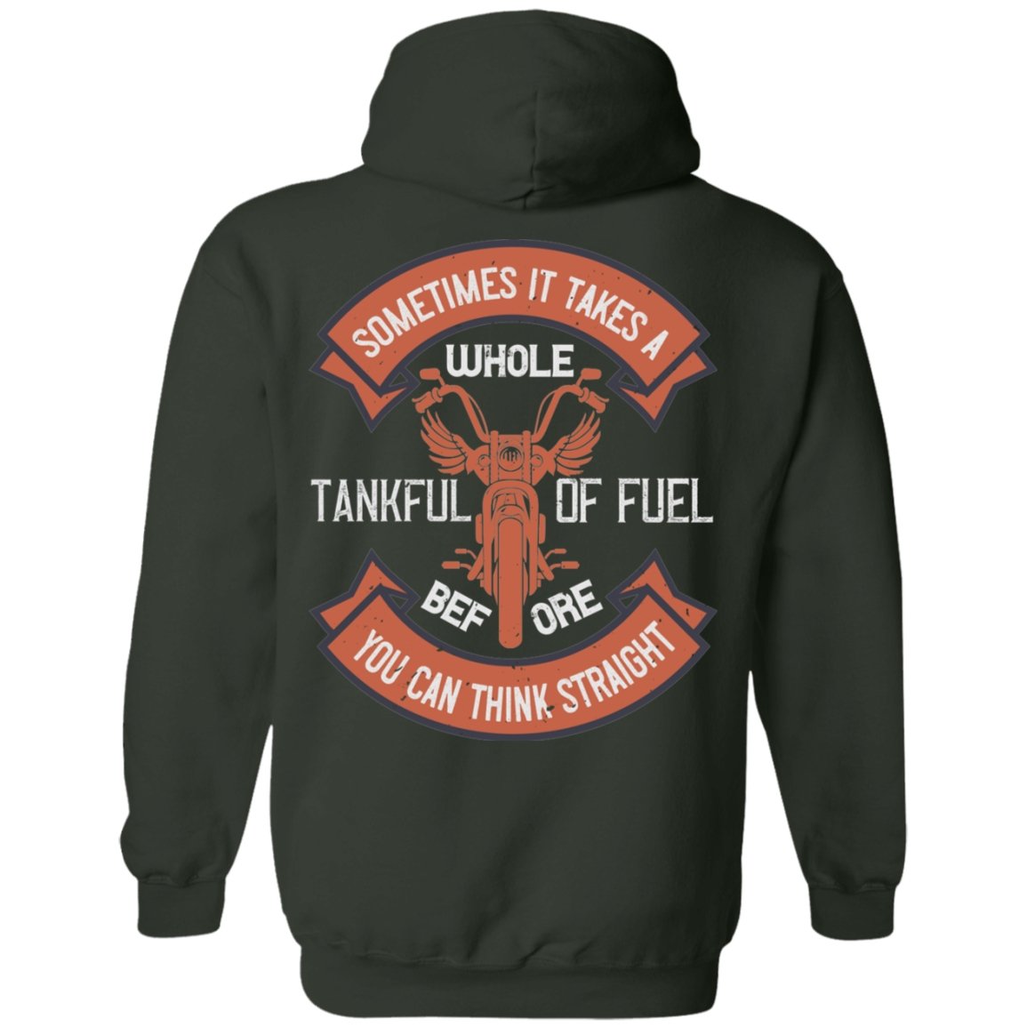 Motorcycle Design Pullover Hoodie - Alexecom.com