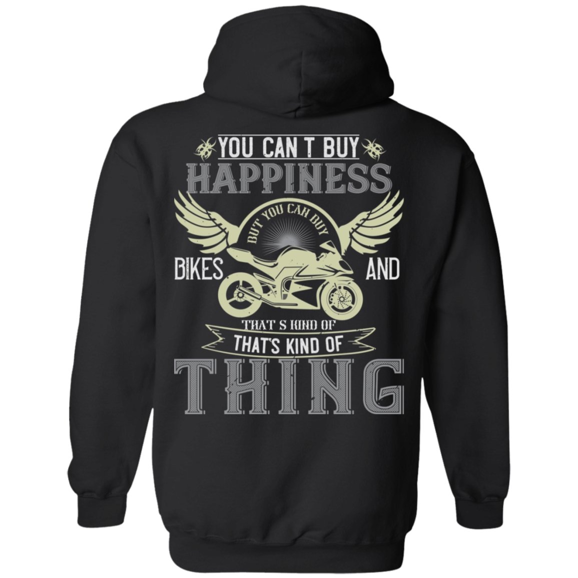 Motorcycle Design Pullover Hoodie - Alexecom.com