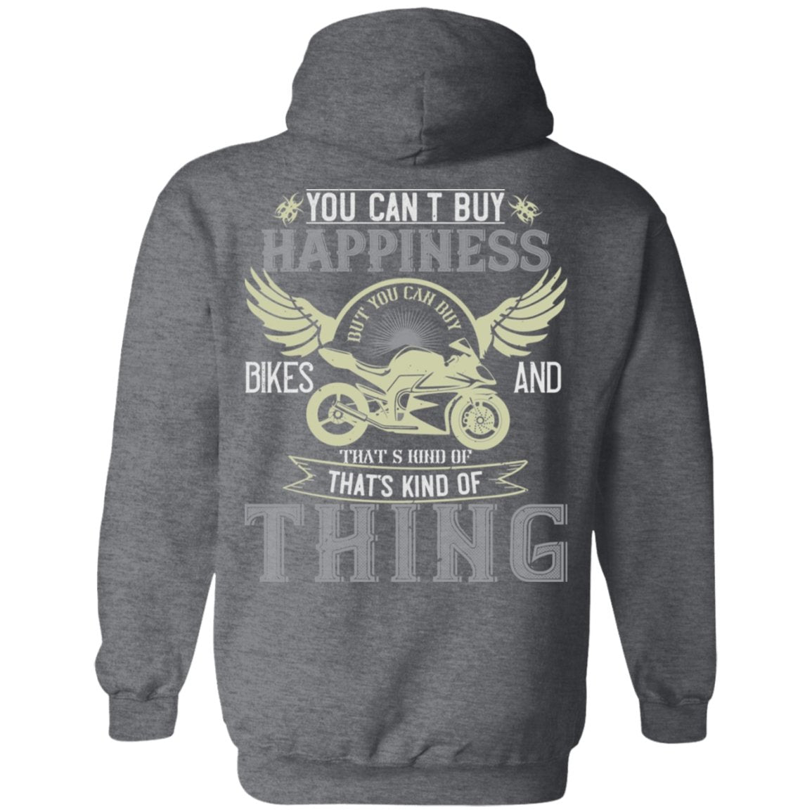 Motorcycle Design Pullover Hoodie - Alexecom.com
