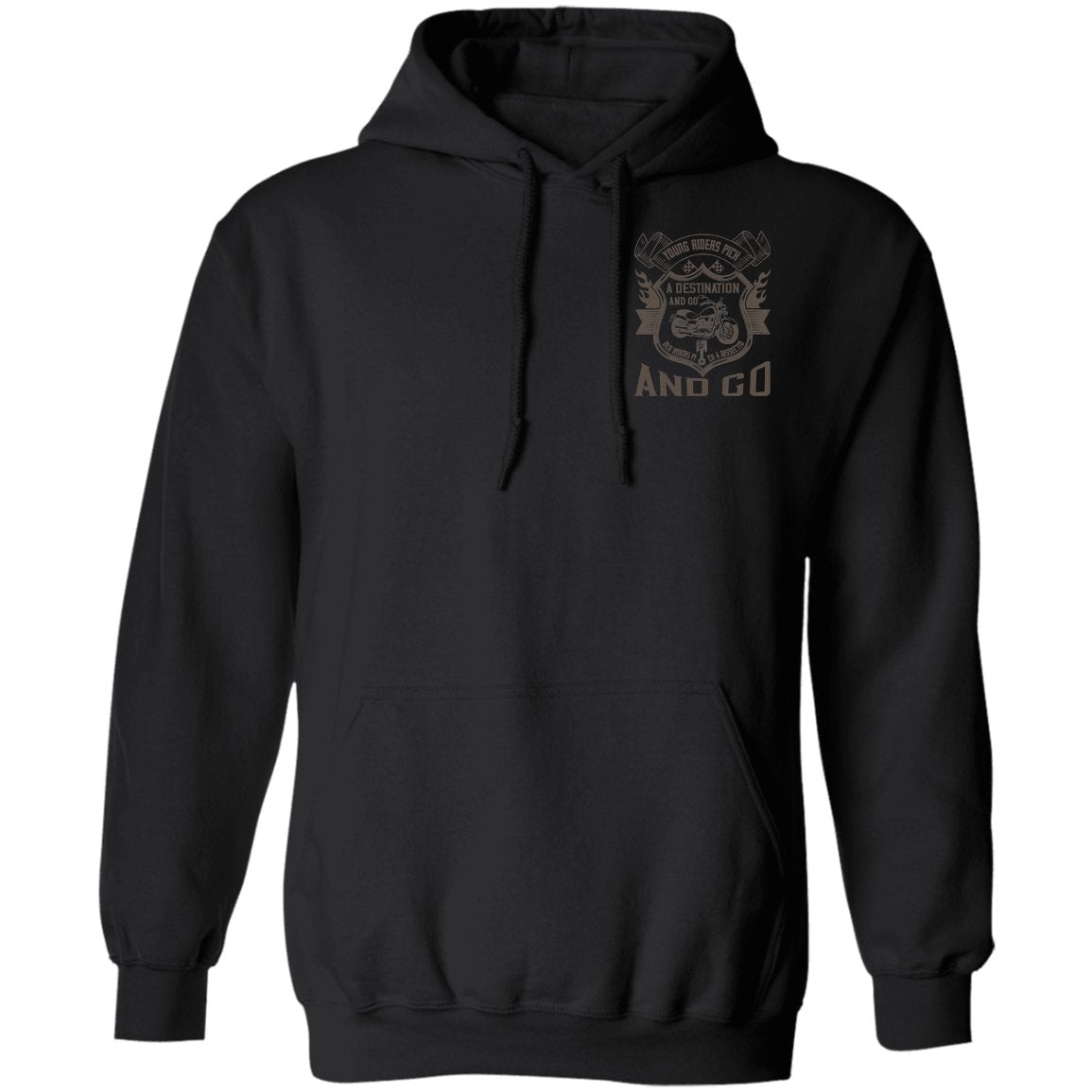 Motorcycle Design Pullover Hoodie - Alexecom.com