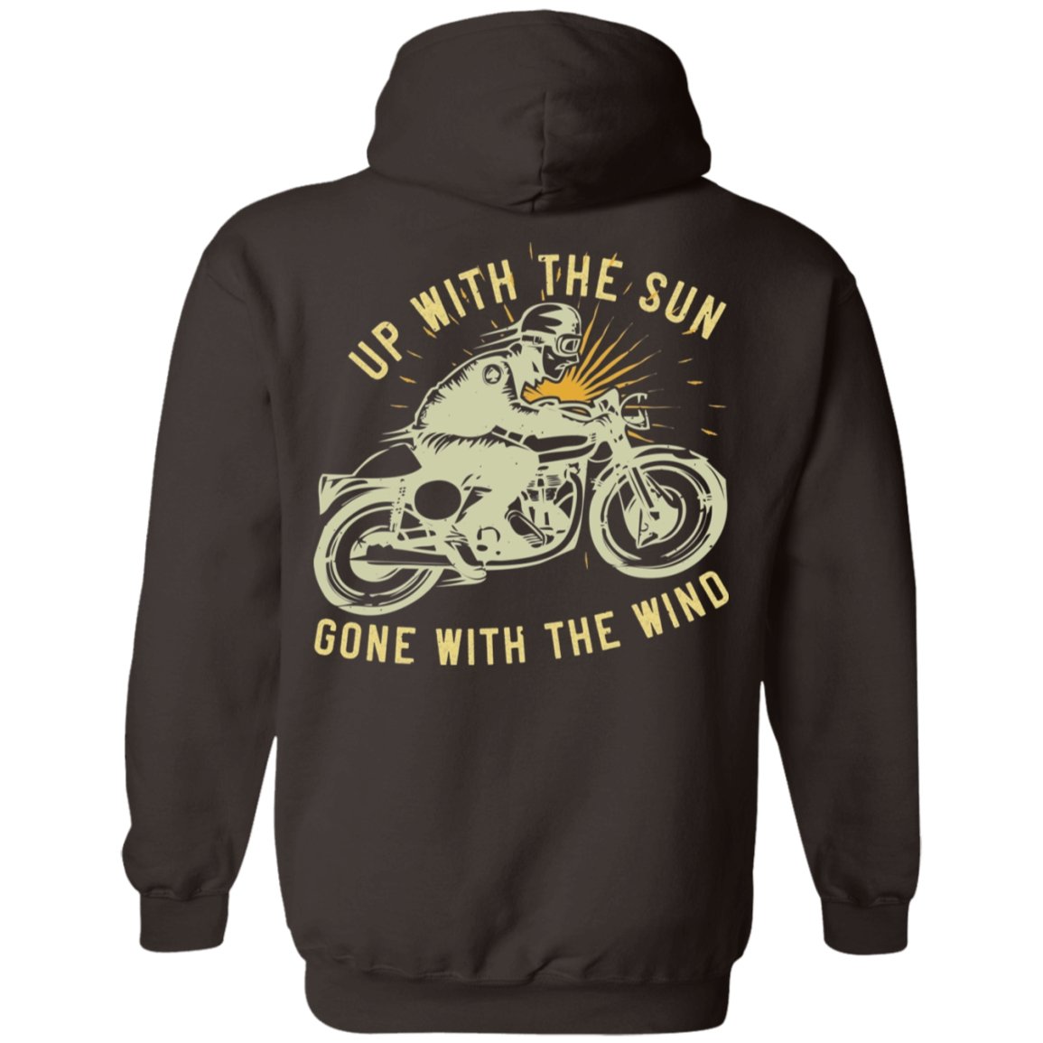 Motorcycle Design Pullover Hoodie - Alexecom.com