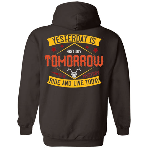 Image of Motorcycle Design Pullover Hoodie - Alexecom.com