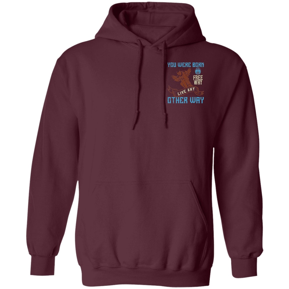 Motorcycle Design Pullover Hoodie - Alexecom.com