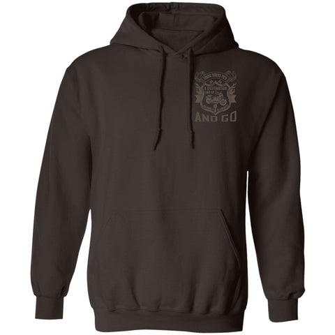 Image of Motorcycle Design Pullover Hoodie - Alexecom.com