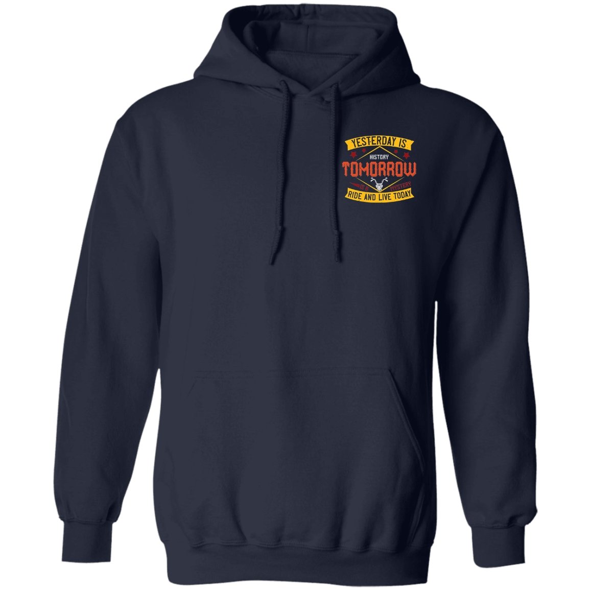 Motorcycle Design Pullover Hoodie - Alexecom.com