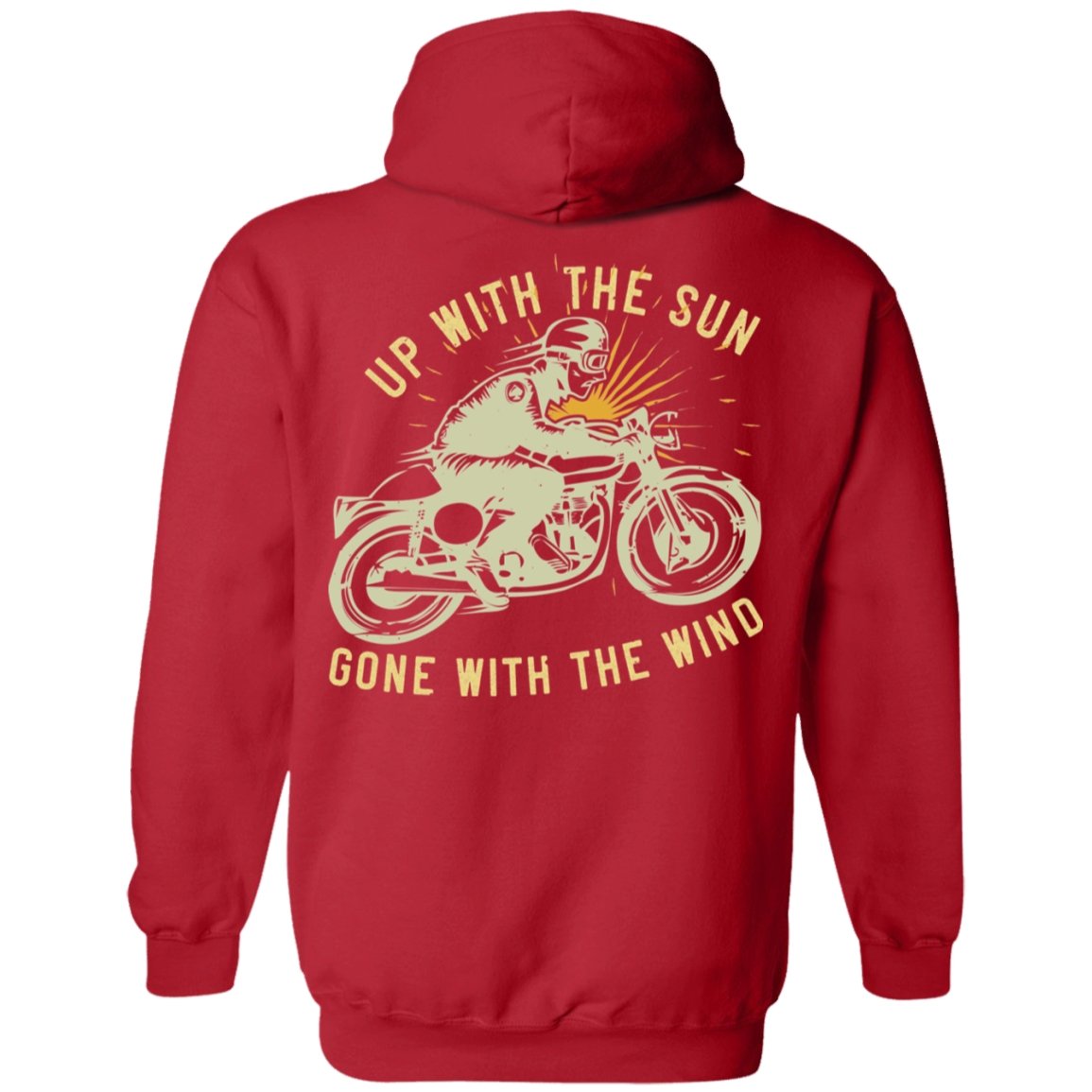 Motorcycle Design Pullover Hoodie - Alexecom.com