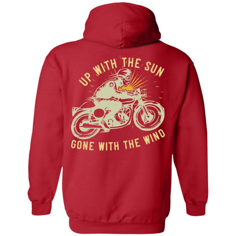 Image of Motorcycle Design Pullover Hoodie - Alexecom.com