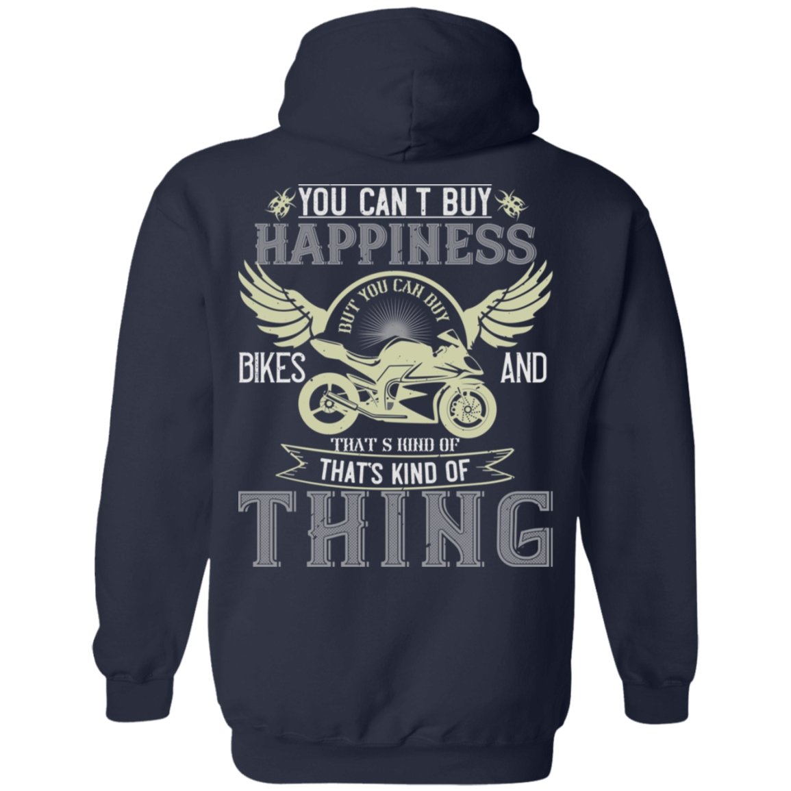 Motorcycle Design Pullover Hoodie - Alexecom.com